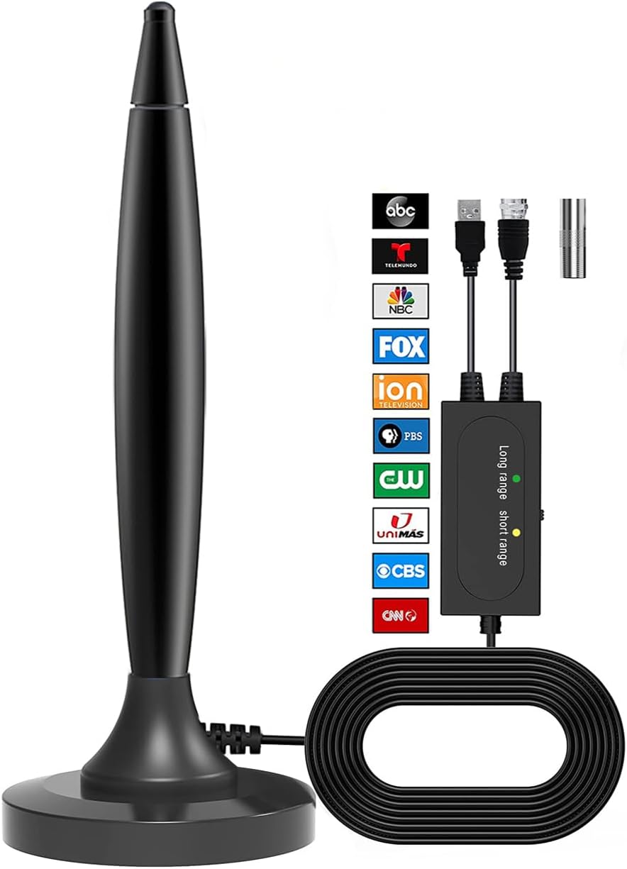 TV Antenna for Smart TV, Digital Antenna for TV 380+ Miles Range