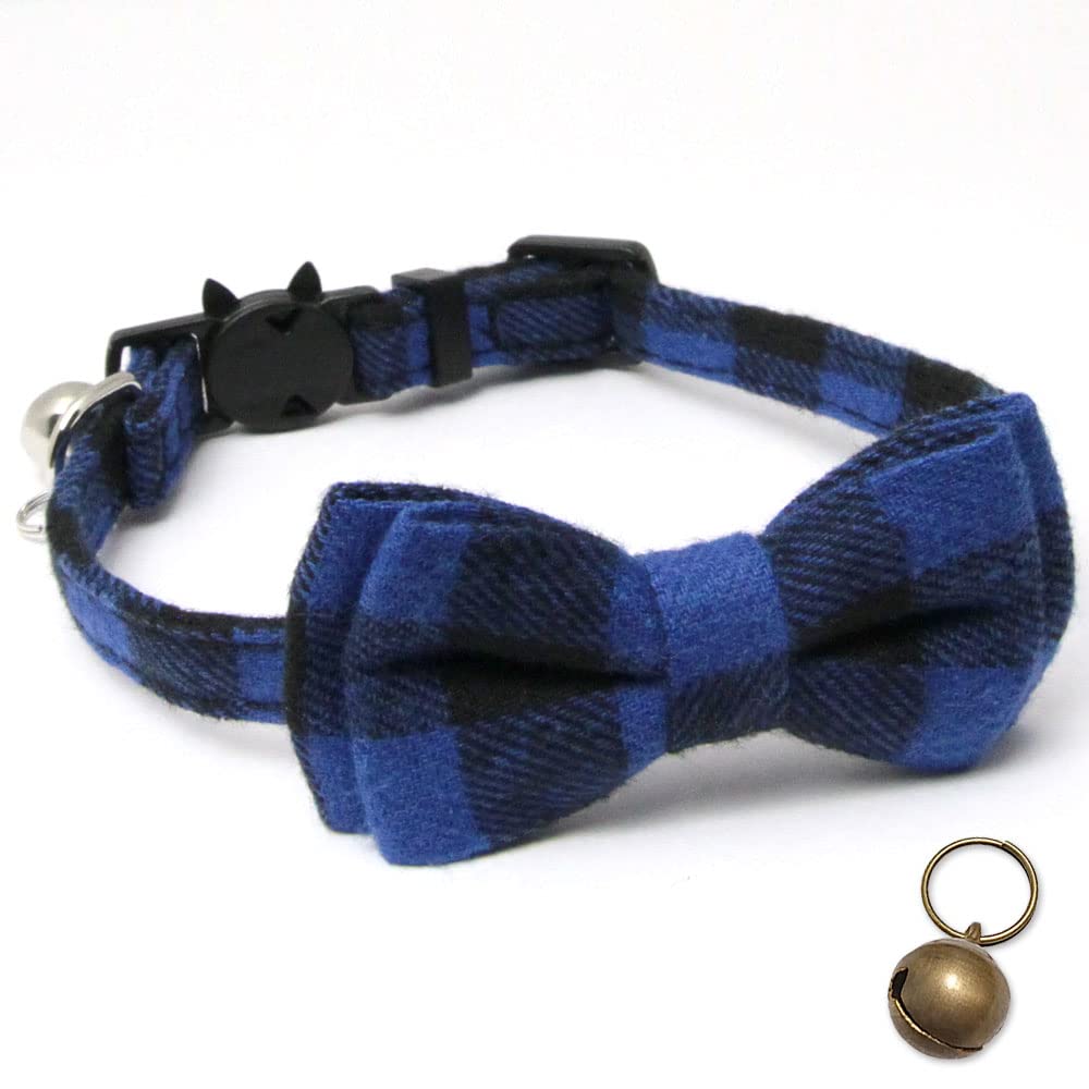 ねこ 首輪 リボン 鈴付き セーフティーバックル 小型犬 蝶ネクタイ 調整可 Amazon.co.jp: ねこ 首輪 リボン 鈴付き セーフティーバックル 小型犬