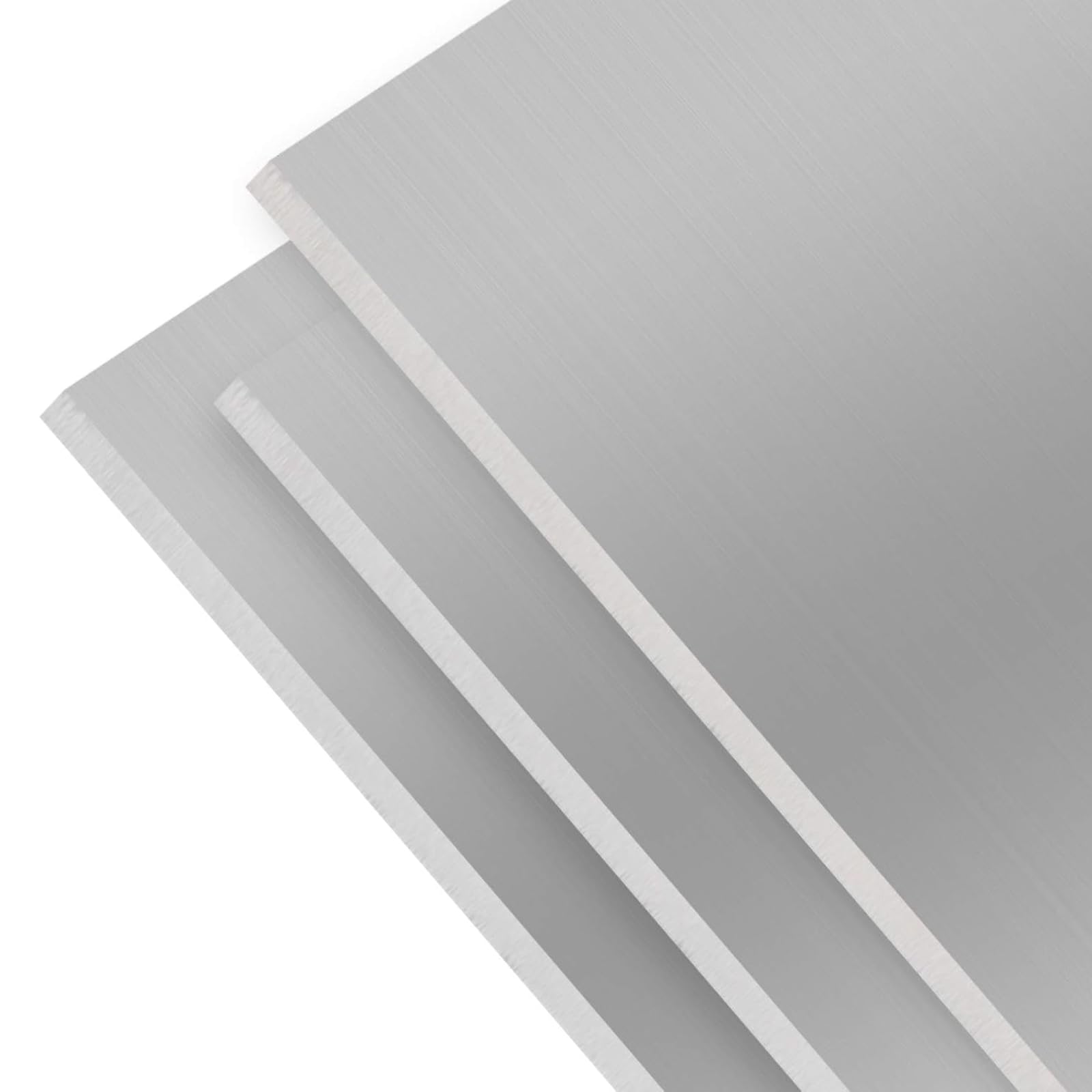 Aluminum Metal Plates KEILEOHO 2-Pack 6061 T6 Aluminum Sheet - 6" X 12" X 1/4", Heat-Treatable, Corrosion Resistant, With Protective Film Hdpe Sheet - View #2
