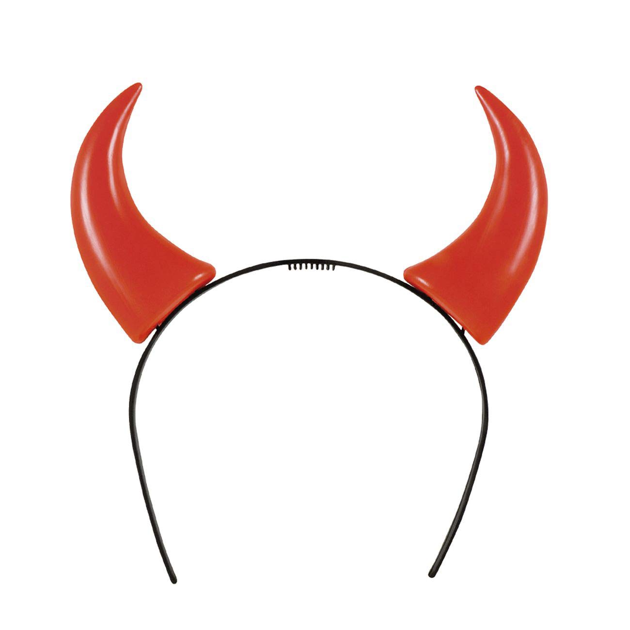 Boland - Tiara 97015 Serre-​tête Cornes Diavoletta pour Adultes, Rouge, Unique Taille