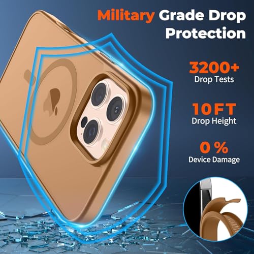 Image of AIBEX Protective OStand Case Compatible for Apple iPhone 17 MagSafe Compatible | Slim Back Cover with Camera Lens Protection, Strong Magnetic Support & Anti-Slip Grip | Military Grade Drop Protection