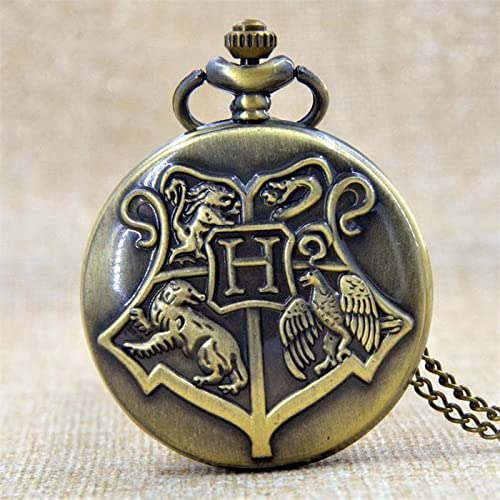 Image of AUGEN Premium Pocket Watch Metal Keychain Retro Vintage for Gifting With Key Ring Anti-Rust (Pack Of 1) 