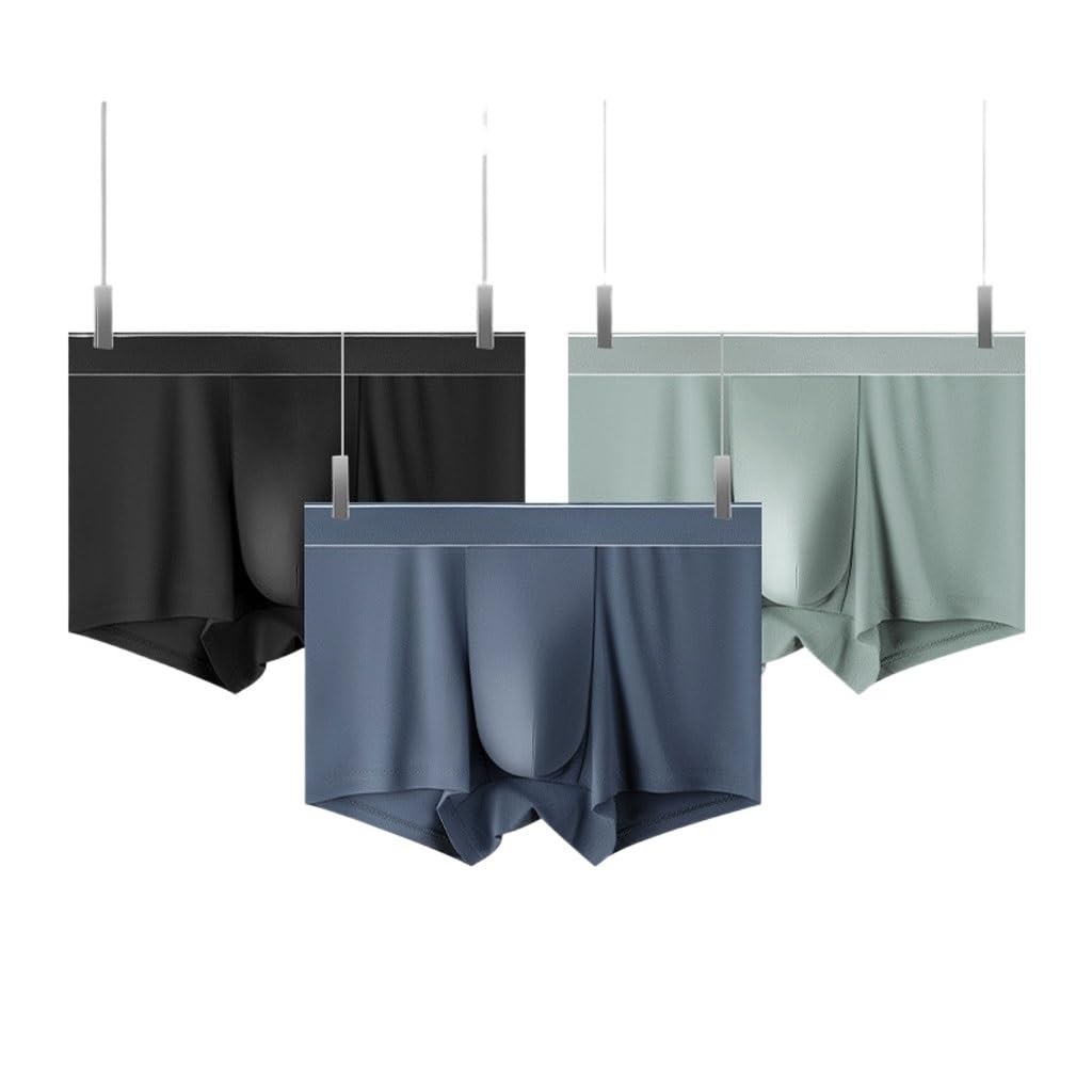 Coton Boxer homme lot de 4 taille 4XL avec poche en U