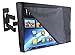 Outdoor TV Cover 52" - Now with Front Flap - The Weatherproof and Dust-Proof Material with Free Microfiber Cloth. Protect Your TV Now! ...