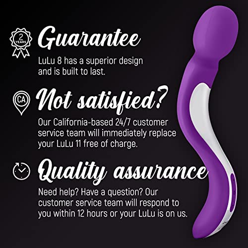 LuLu 8 Purple Personal Massager with 7 Magic Modes - Image 5