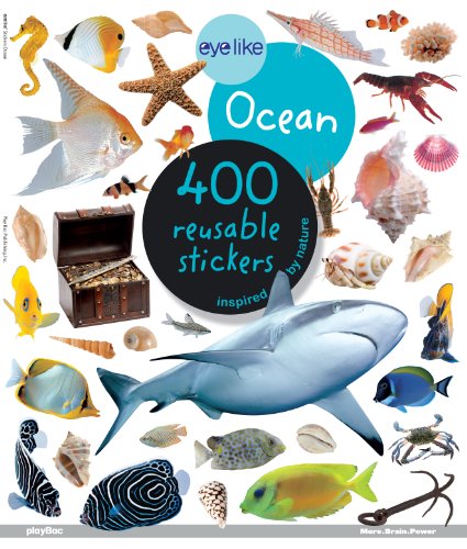 Ocean: 400 Reusable Stickers Inspired by Nature (Eyelike Stickers)