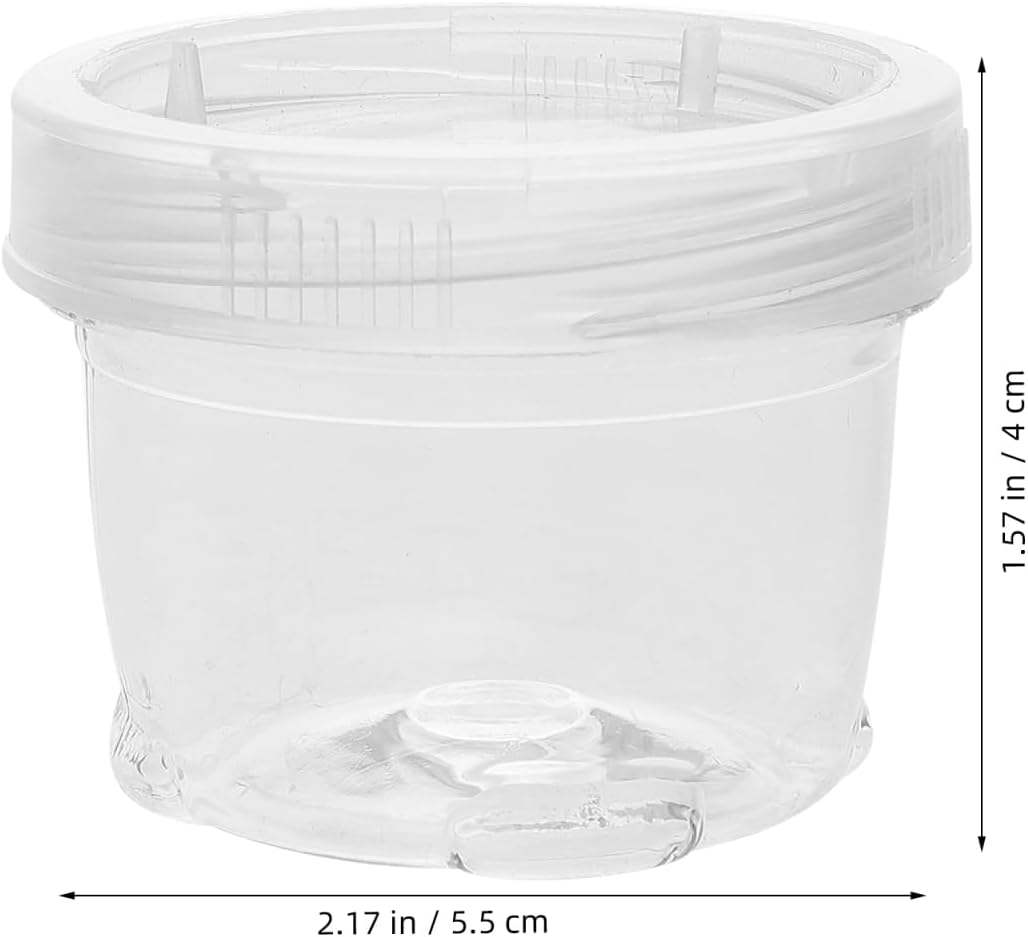 UKCOCO 4-Pack Clear Plastic Seasoning Bottles with Leak-Proof Lids Portable Spice Containers for Kitchen Storage Travel Camping and Bbq Small Transparent Spice Jars for Pepper and Herbs