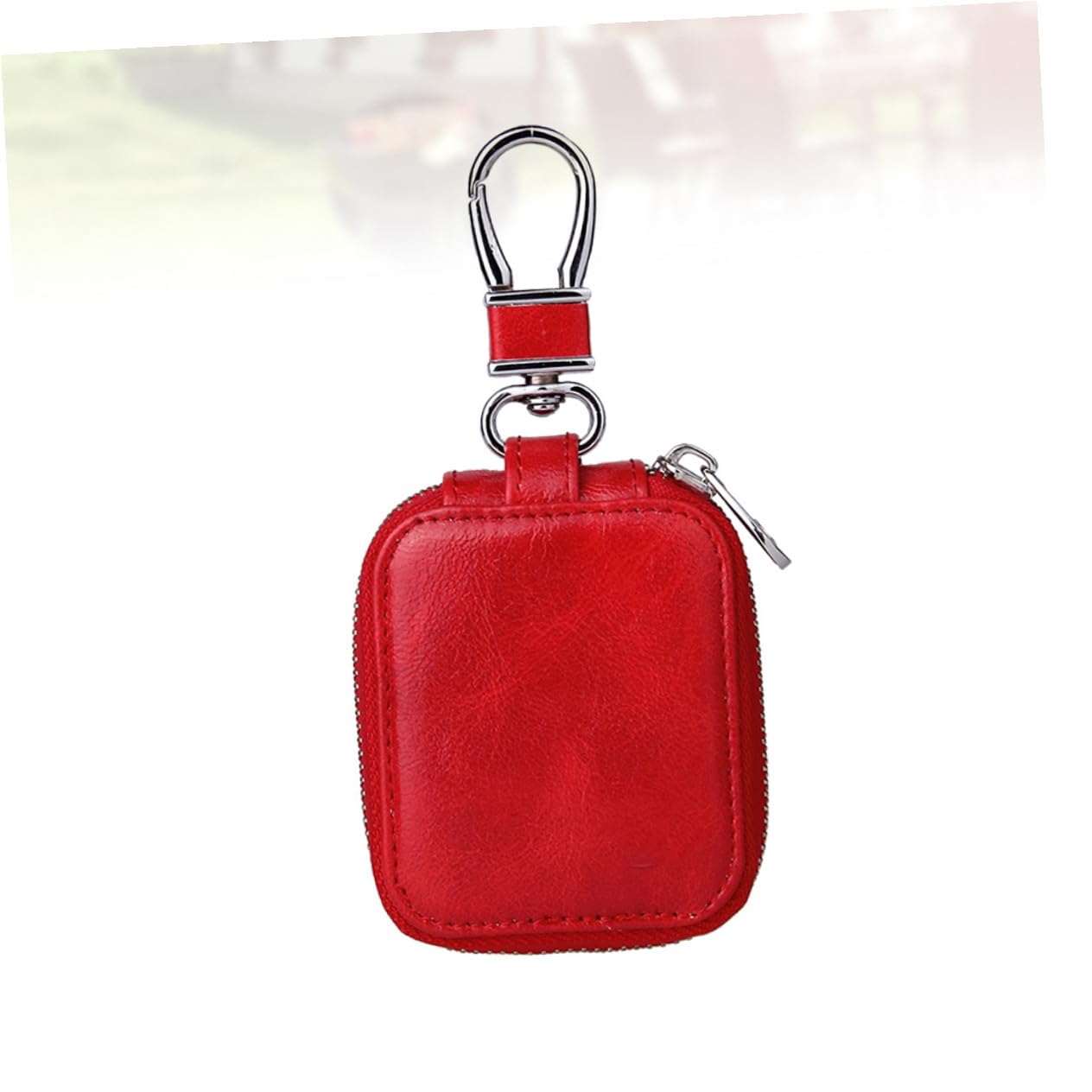 DOITOOL 3 Piezas Estuche De Cuero para Auriculares Funda De Silicona para Auriculares Cubrir Protector De Inalámbricos Caso De Rojo Bolsa con Cierre PU