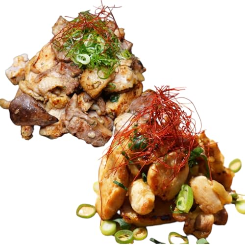 超新鮮!焼くだけで美味しい地鶏のねぎ塩「食べ比べ」 淡海地鶏VS近江しゃも[G003]