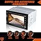 GEARMONSTER Autoradio Einbaurahmen Universal 2 DIN Metallrahmen Halterung Auto Radio Montage Rahmen Radioblende Einbausatz für Doppel DIN Auto Radio, Auto DVD Player, GPS Navigation