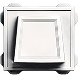 Builders Edge 140116774117 Vent, Bright White