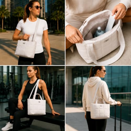 Image of Reebok Crossbody Bags for Women - Lightweight Nylon Small Cross Body Bag Purse with Adjustable Strap for Casual Travel