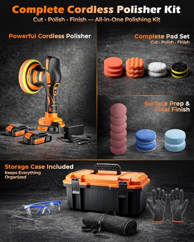 CORANEX 8-Speed Cordless Buffer