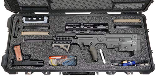 Case Club Case fits IWI Tavor in Pre-Cut Waterproof Rifle Case with Accessory Box & Silica Gel to Help Prevent Gun Rust (Gen 2) by Case Club - Image 2
