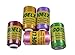 GOELX Silk Thread for Jewelery-Making 5 Spools - Purple,Golden,Green,Baby Pink,Maroon