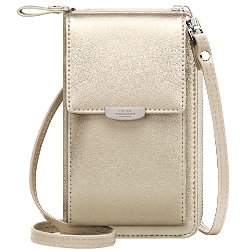 OIDERY Small Crossbody Phone Bags Cellphone Wallet Purse for Women with Credit Card Slots