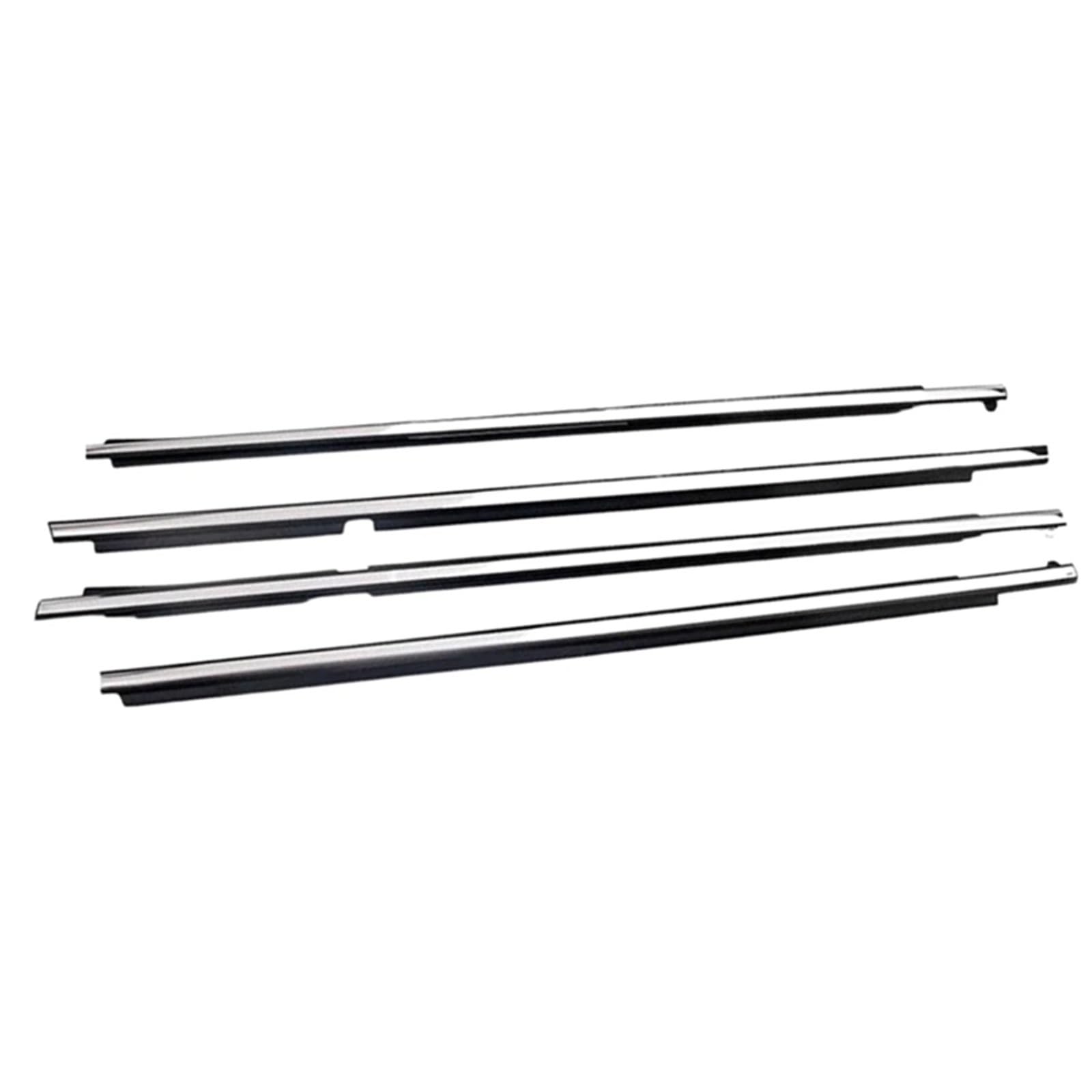 Yplvwsoyq Chrome Car Window Seal Strip Compatible With Toyota For Land For Cruiser Lc100 1998-2005 2006 2007 Car Windows Weatherstrip Seal Belt Moulding Trim 75710-60061