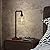 CADUKE Industrial Touch Control Table Lamp, LED Bulb Included, 3 Way Dimmble Lamp with 2 USB Ports and AC Outlet, Bedside Nightstand Desk Lamps with Metal Cage Shade for Bedroom Living Room Farmhouse