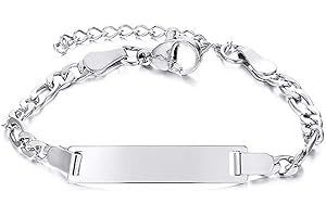 Adjustable Baby Name Bracelet: Engrave Your Child's Name in Sterling Silver