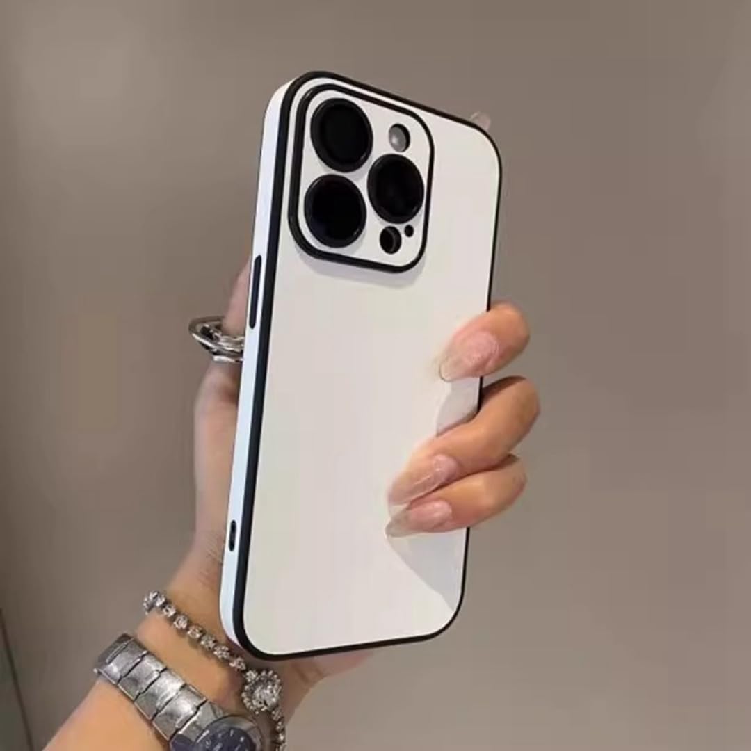 Évitez les bris d'écran avec la coque iPhone 15 Pro Max antichoc mate blanche