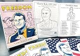 Charlie Kirk Freedom Coloring Book