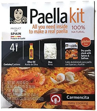 Carmencita Easy Cooking Paella Kit - All you need to make real paella