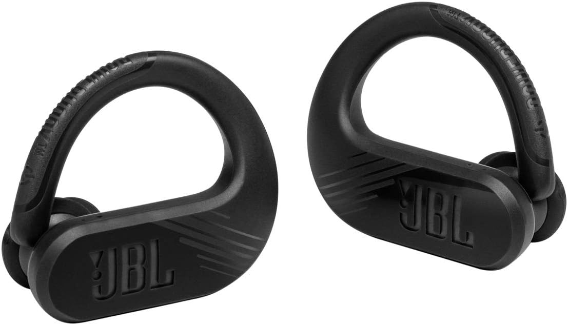 JBL Endurance Peak II Waterproof earbuds (2020) Immerse yourself in the seamless fusion of waterproof functionality and immersive bass provided by these earbuds, ensuring a satisfying 6-hour playback duration. With an additional 24 hours of power reserve stored in the case, they're perfect for extended listening sessions and support dual connection capability, all while requiring just a 6-hour charge.