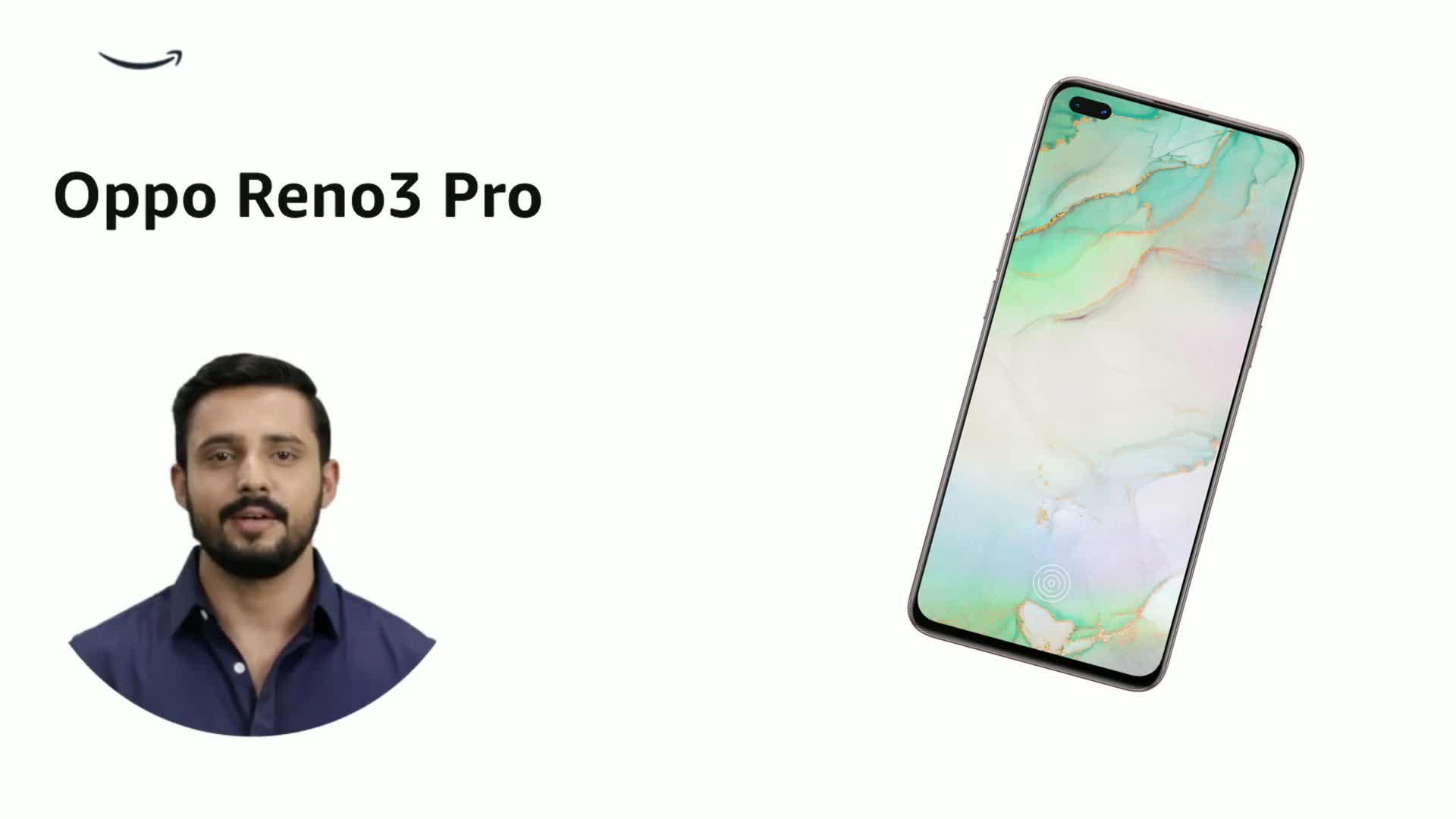 Renewed) OPPO Reno3 Pro (Sky White, 8GB RAM, 128GB Storage) with