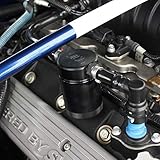 JLT Performance 3012P-B Oil Separator 3.0 Passenger Side, Black Anodized 2007-14 Shelby Mustang...