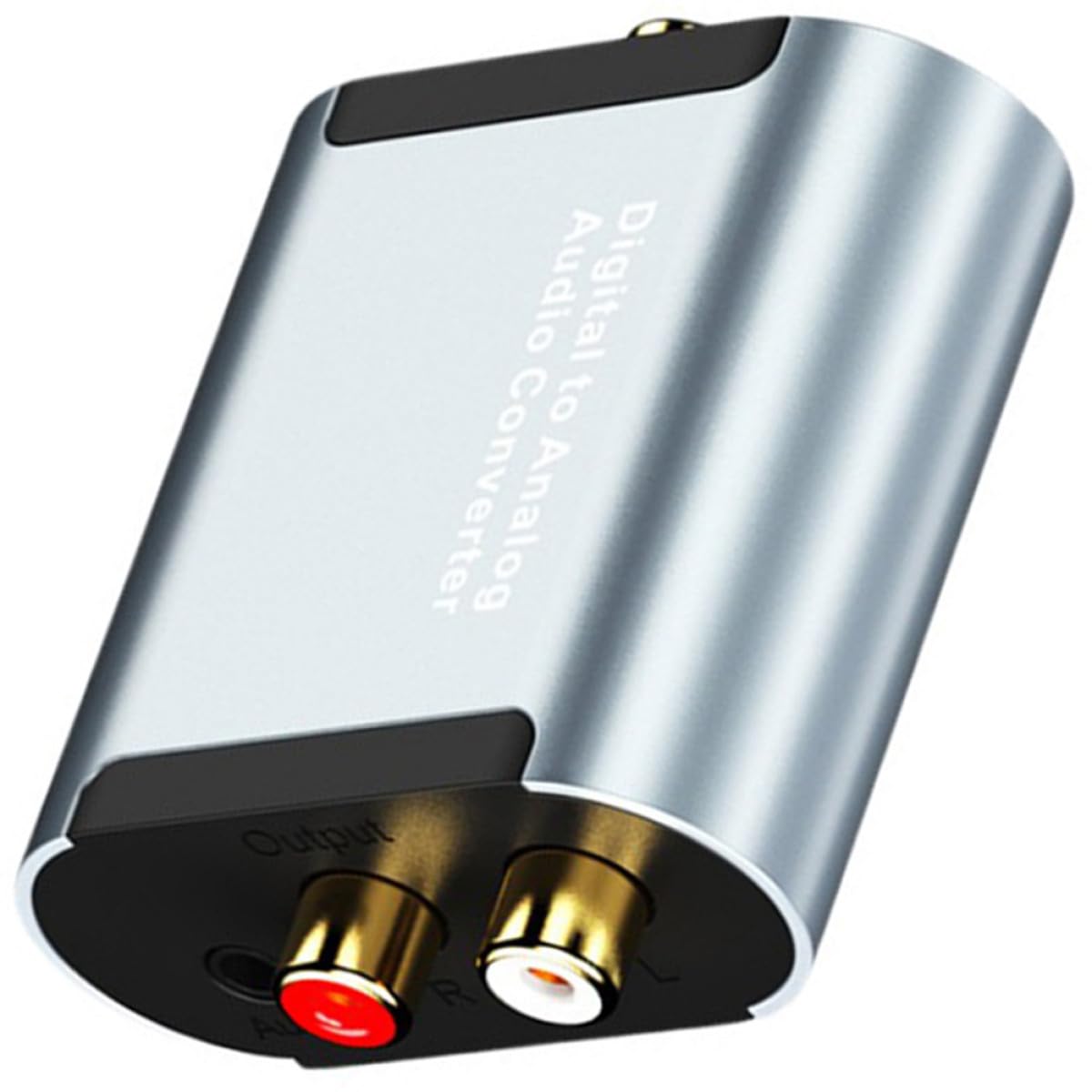 Optical Digital Audio Converter Analog Audio Adapter with USB Cable for Home Theater
