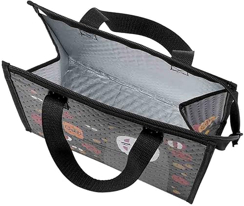 Vista 19 de Skater Kiki's Delivery Service Bolsa de almuerzo con aislamiento térmico con cierre de cremallera, moderna