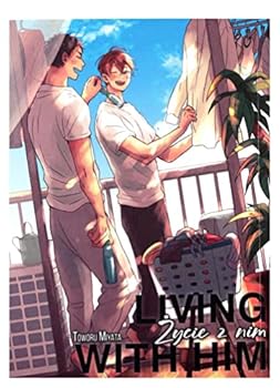 Paperback Living With Him [Polish] Book