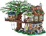 lego friends casa del arbol precio Muchos detalles: la pared se puede abrir y cerrar. Hay balcones, puentes de conexión, columpios, casetas para perros, arroyos, ruedas de agua, comedores, dormitorios, etc.