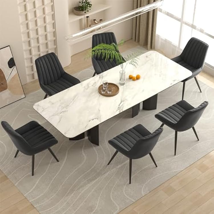 Modern Dining Chairs Set of 6, Fabric Dining Room Nigeria Ubuy