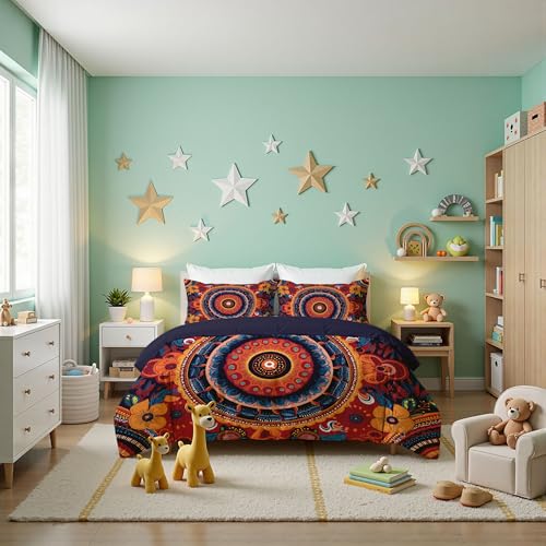 Housse de couette 140x200 imprimé mignon pour sommeil paisible sans plis