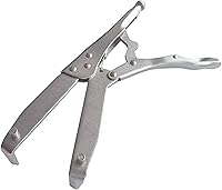 P1TOOLS Motorcycle Clutch Flywheel Holding Tool - Clutch Hub Basket Gear Holder Wrench, 8mm Pins, 5-Inch Max