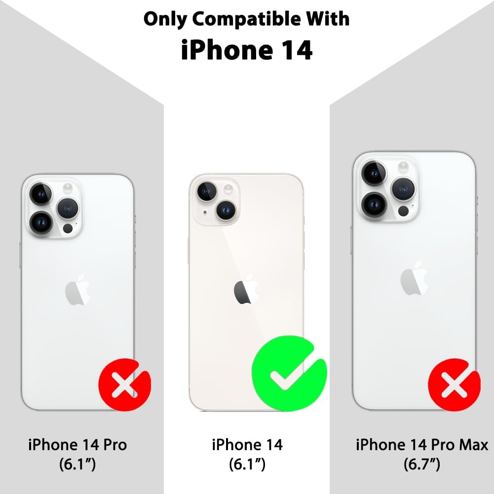 Case for iPhone 14 Silicone Phone Case with Strap for Women Girls Cute Floral Flowers Pattern, Adjustable Soft Finger Strap Kickstand Protective Cover, Beige - Image 6