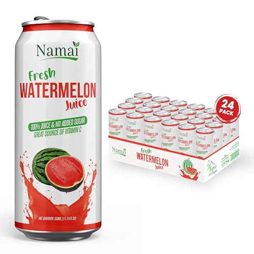 Namai Pure Watermelon Juice, No Added Sugar, 24-Pack