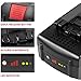 Labtec 2 Packs BAT609 18V 6000mAh Lithium Battery Replacement for Bosch 18V Battery BAT609 BAT610G BAT618G BAT619 BAT621 BAT620 Cordless Power Tool Battery