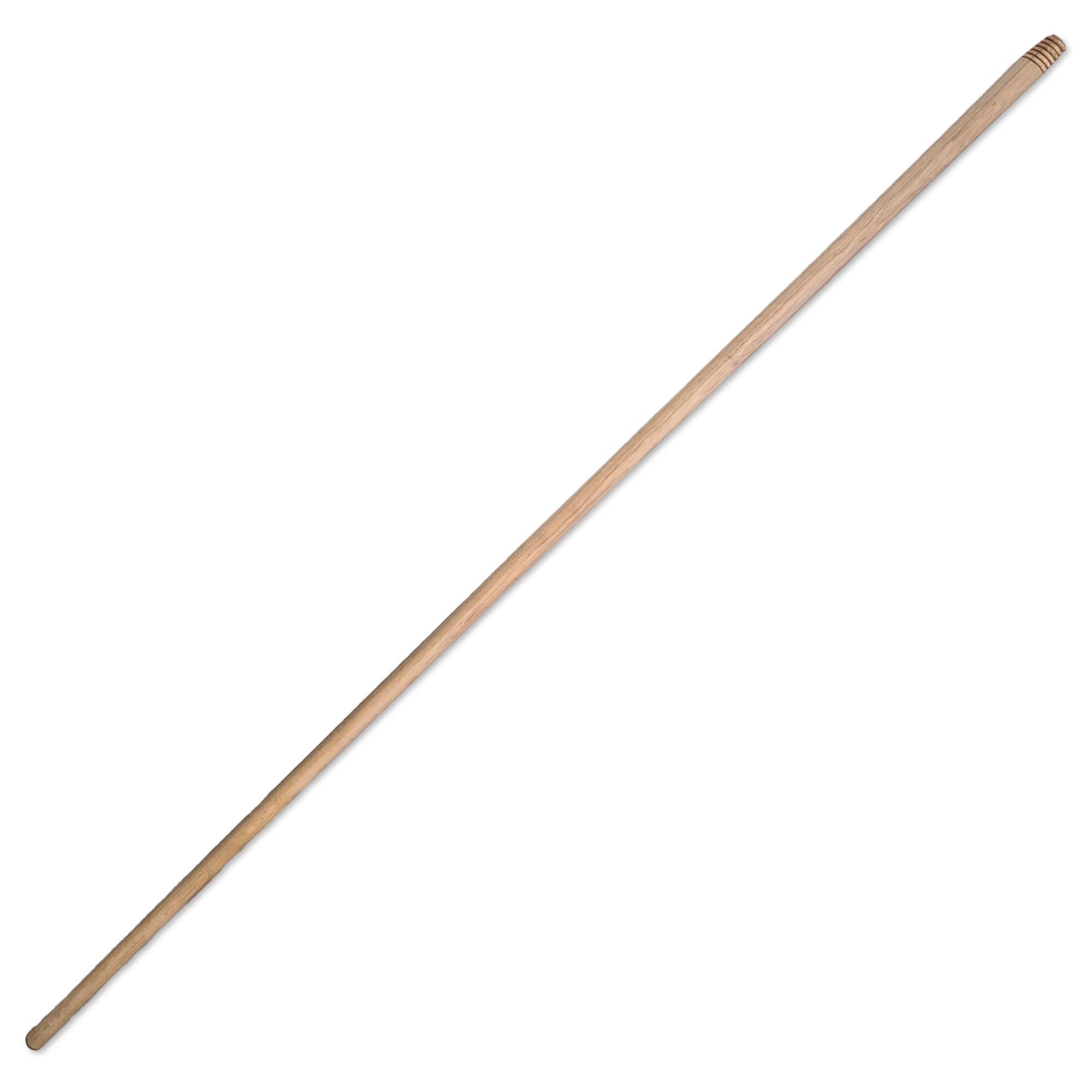 Sicignano | Manico in Legno Naturale con Attacco a Vite Universale, per Utensili Giardinaggio, Pulizia e Fai-da-te, Resistente e Ergonomico (1, 150 cm)