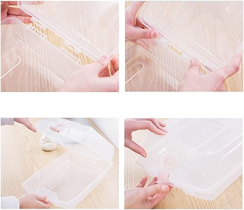 Miniatura 8 de Zerodeko Caja de almacenamiento de zapatos de plástico caja gruesa antipolvo caja de zapatos transparente grande para hombres y mujeres blanco