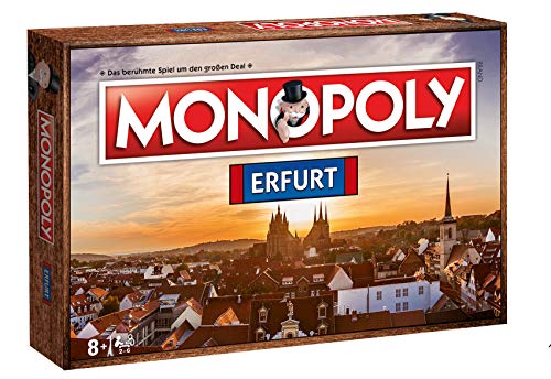 Preisvergleich Produktbild Winning Moves Monopoly Erfurt Stadt City Edition Gesellschaftsspiel Brettspiel Spiel Thüringen