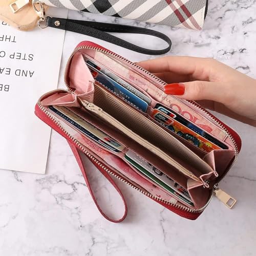 Spacious & Functional PU Leather Women Wallet Large Capacity Multifunctional Purse Clutch Long Coin Pocket Coin Pouch Elegant Ladies Wallets Clutch Purse2