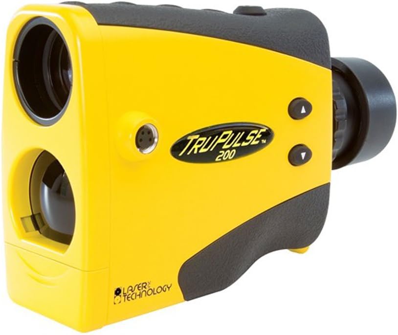 Laser Technology Trupulse 200 Yellow Laser Rangefinder, Ft/Yds (7005026)