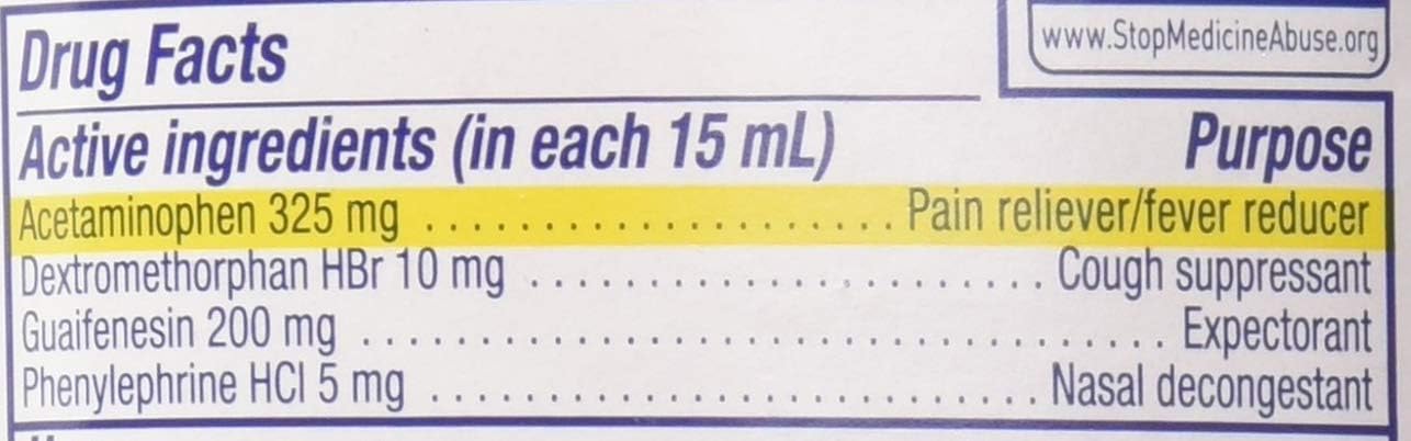 Vicks Dayquil Severe Cold & Flu Relief Liquid, 12 oz (Pack of 2)