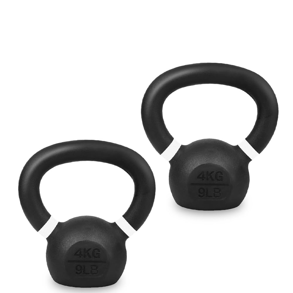 Cast Iron Kettlebell Pair 2 to 40 Kg