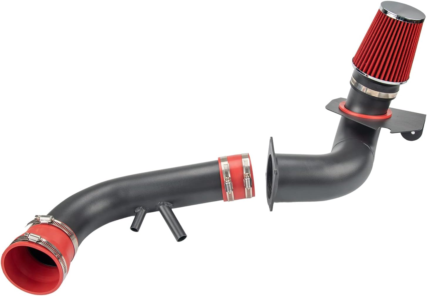 Cold Air Intake Kit with Filter Heat Shield for 1996-2004 GT 4.6L V8 (Red)
