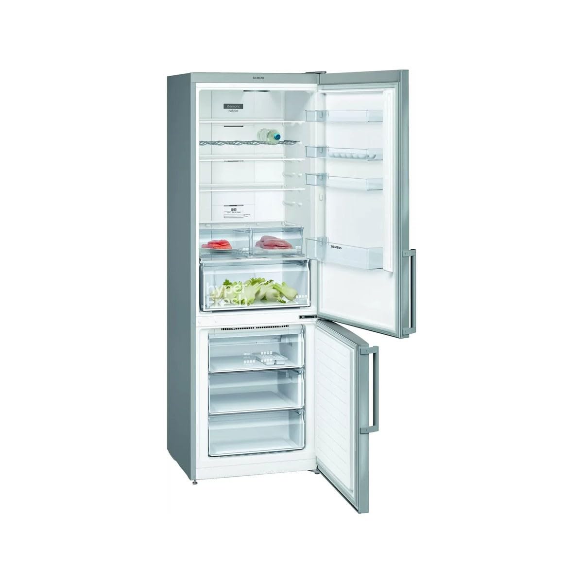SIEMENS Combi INOX, A+++, 203 X 60 Cm