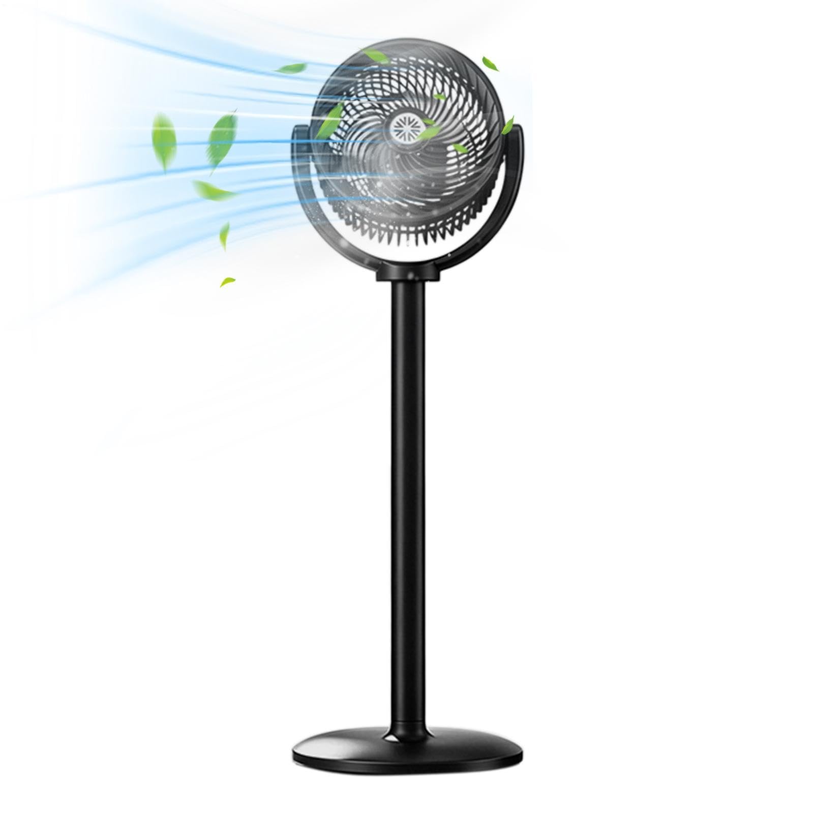 Ventilatore a Piedistallo per Camera da 5 Velocità e Altezza Regolabile | Ventilatore Circolatore d'Aria Per Proprietari di Casa, Uffici, Camere da , Appartamenti