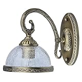 Eine hervorragende Ergänzung stellt diese Antike Wandleuchte im Wohnzimmer oder im Schlafzimmer dar